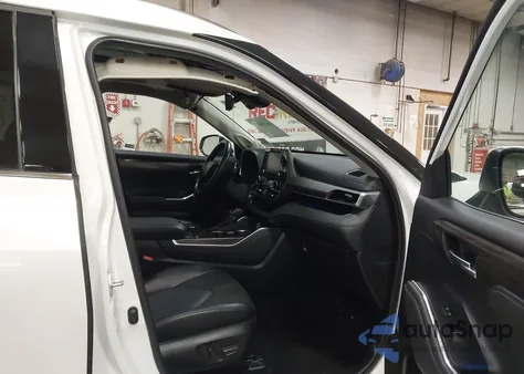 2022 Toyota Highlander Limited from USA, damaged, VIN 5TDDZRBH4NS250411